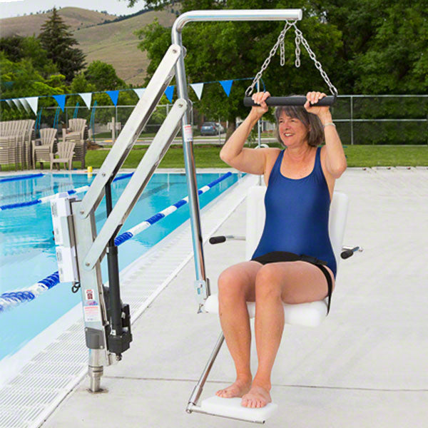 Spectrum Aquatics Traveler Long Reach ADA Pool Lift SKU 54129