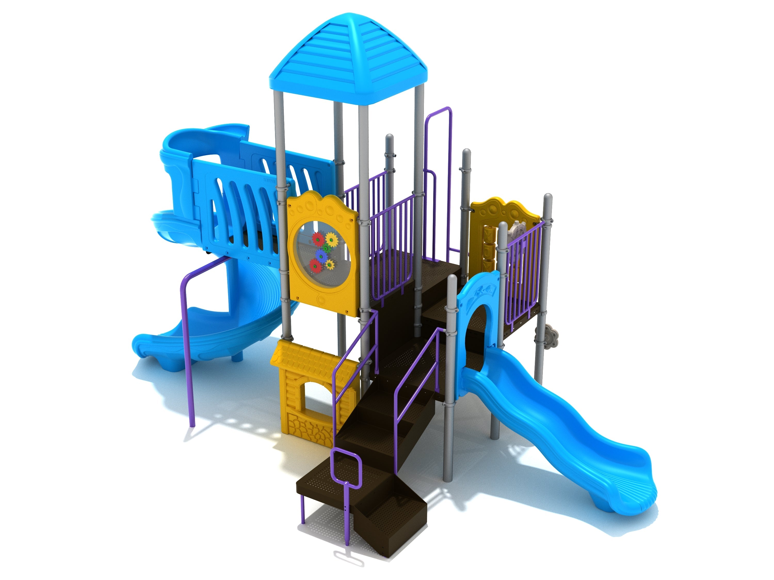 Playground Equipment Hoosier Nest Playground SKU PKP023P