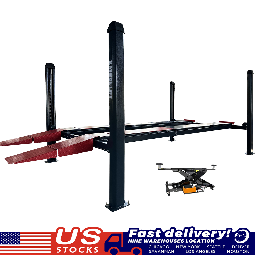 Katool Heavy Duty 12,000 lbs Four Post Lift SKU KT-4H120X