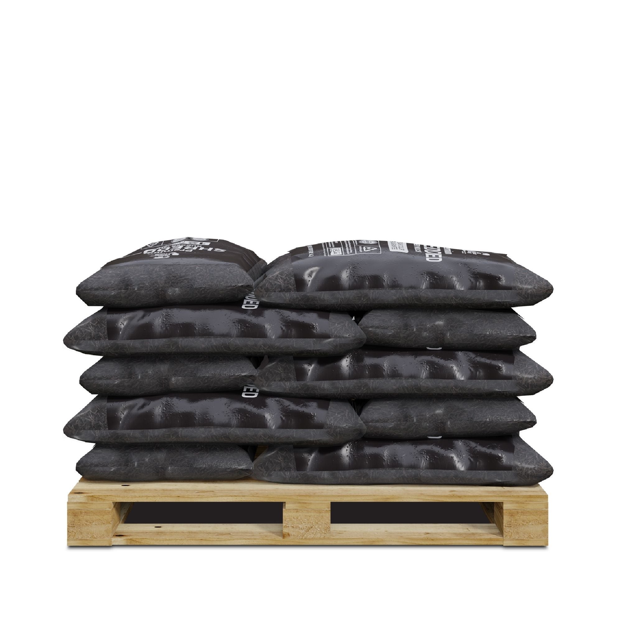 Ground Smart Premium Shredded Buffings Mulch SKU GSRMShredded