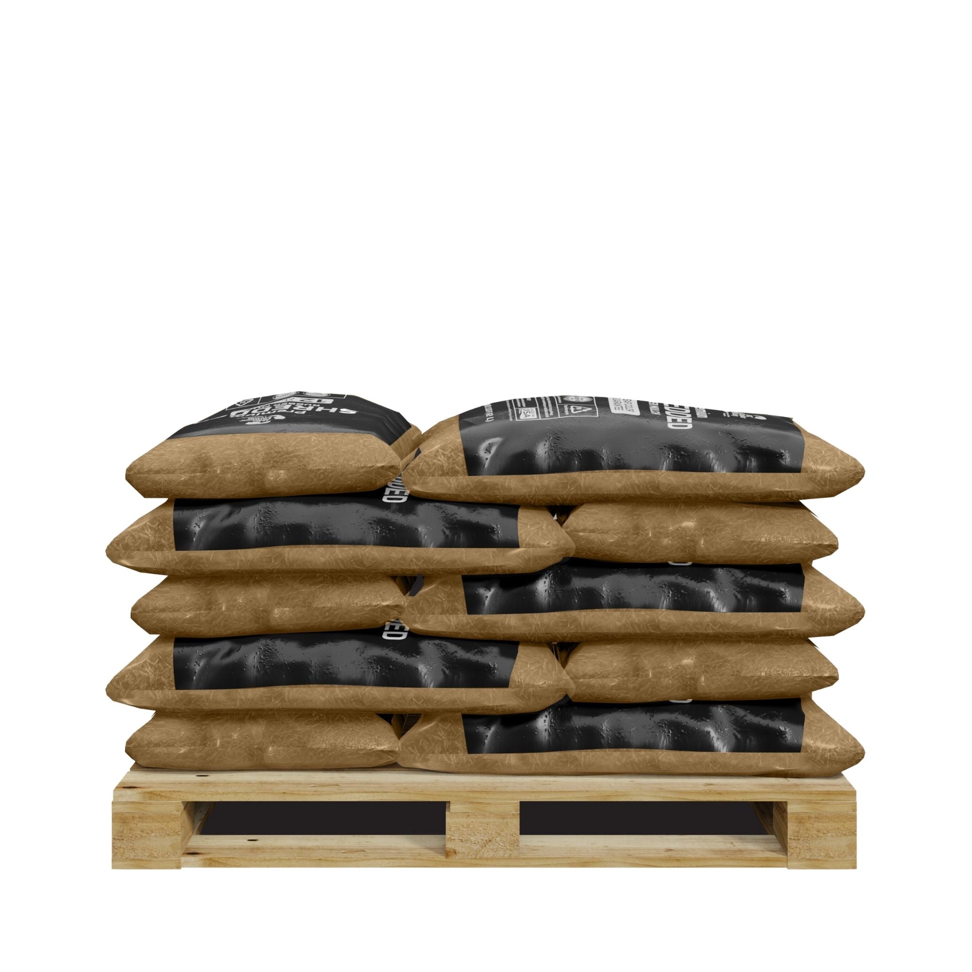 Ground Smart Premium Shredded Buffings Mulch SKU GSRMShredded