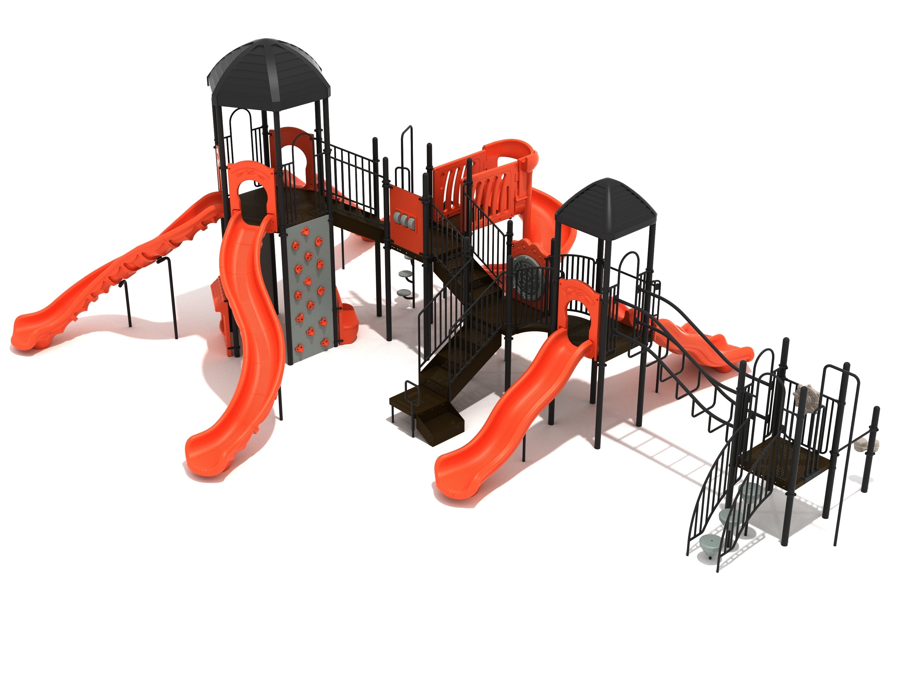 Playground Equipment Wood's Cross Playground SKU PKP283