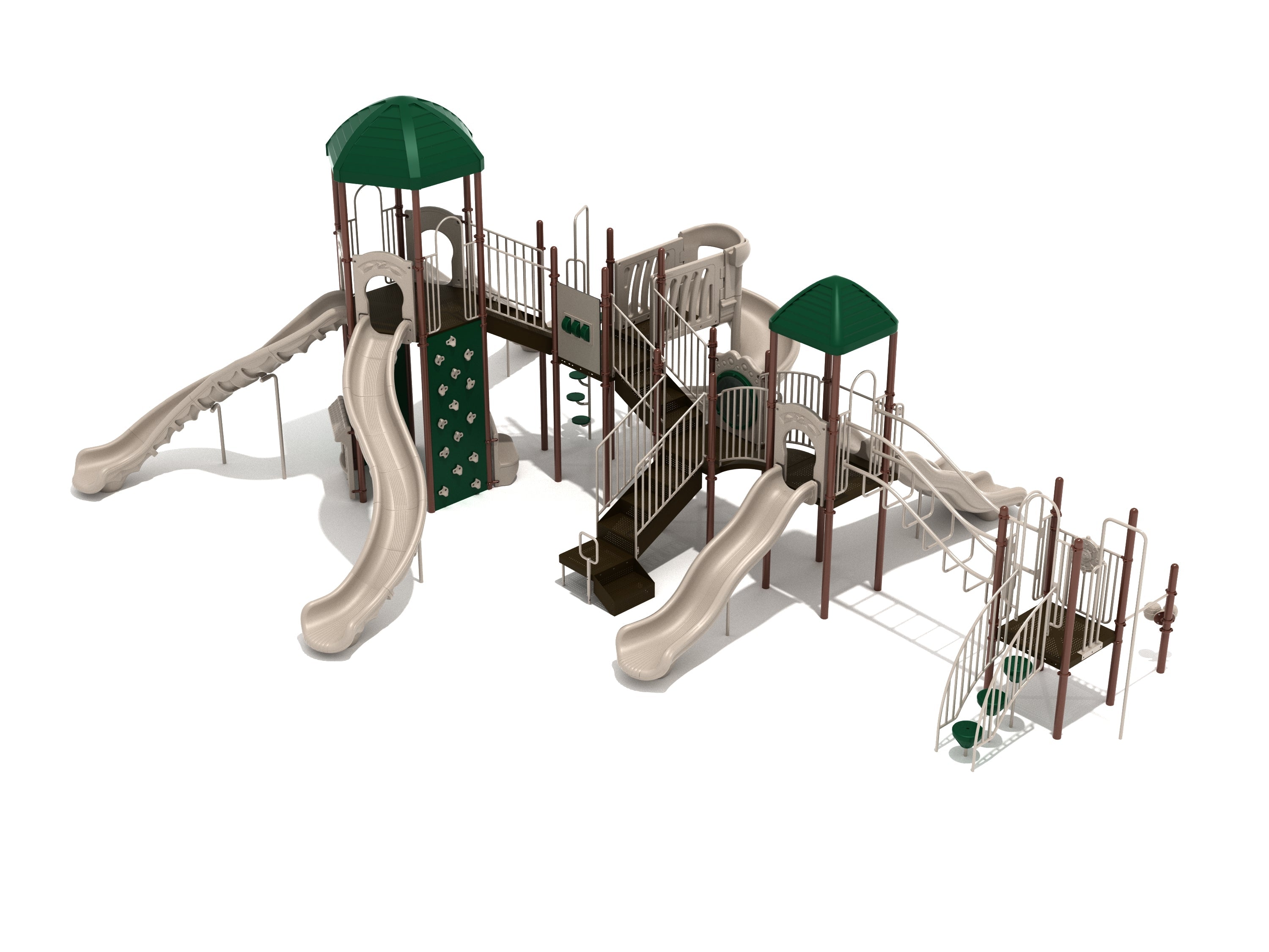 Playground Equipment Wood's Cross Playground SKU PKP283