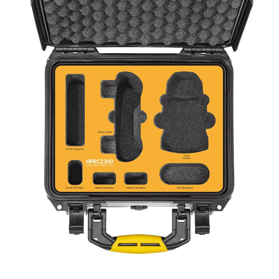 HPRC Cases - Hard Case for DJI Mini 2 Fly More Combo HPRC2300 SKU MAVM-2300-02