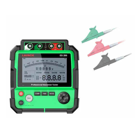 Launch Tech USA EV Insulation Resistance Tester, 10-1000 MOhm Meter SKU 301181047
