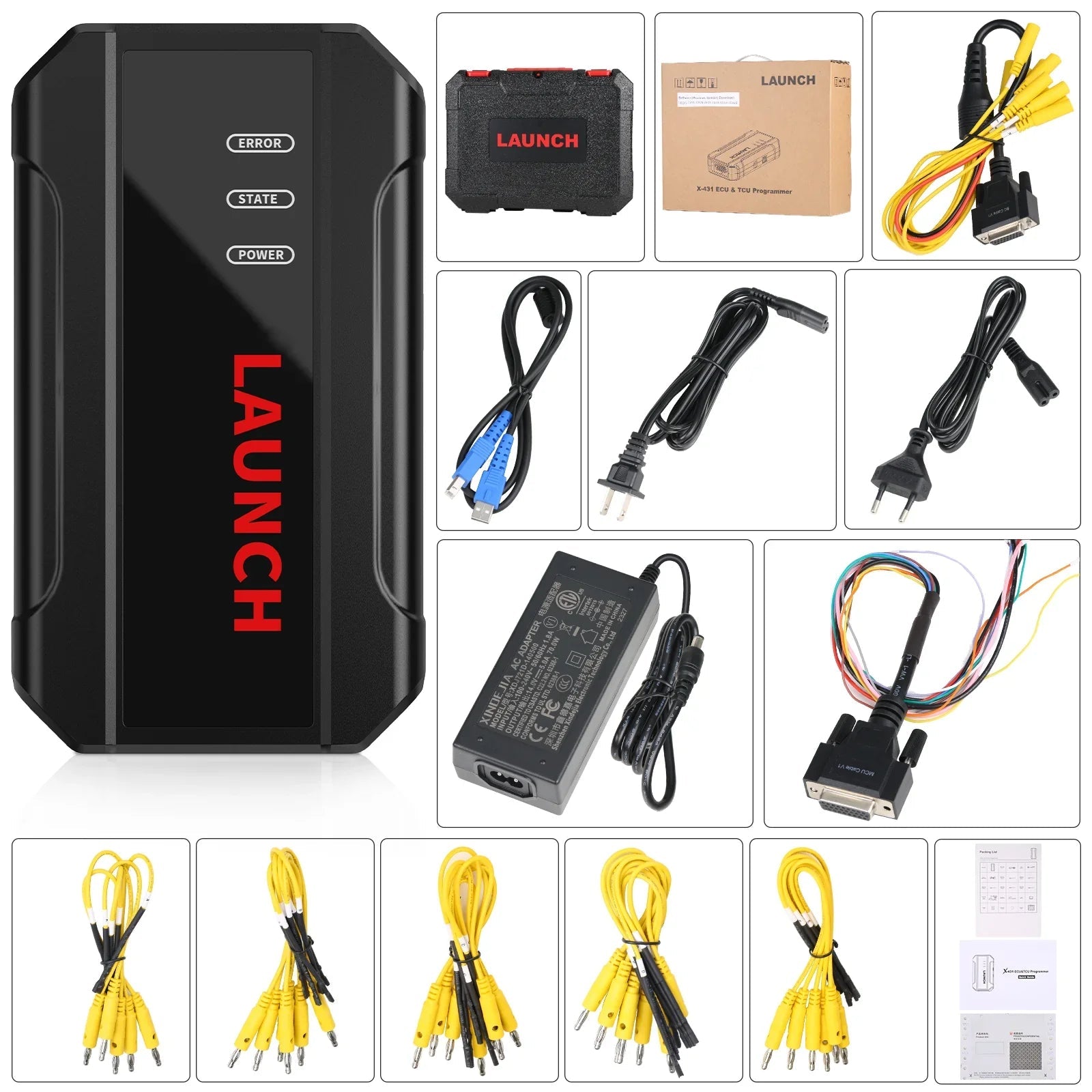 Launch Tech USA X-431 ECU Module Cloning Equipment Overseas Configuration ThinkCar & TopDon SKU 307010282