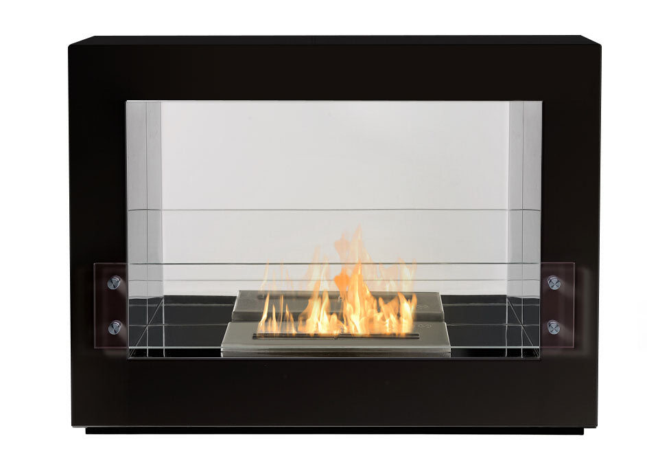 The Bio Flame Rogue 2.0 Freestanding 36" Fireplace SKU Roque 2.0 SS-White