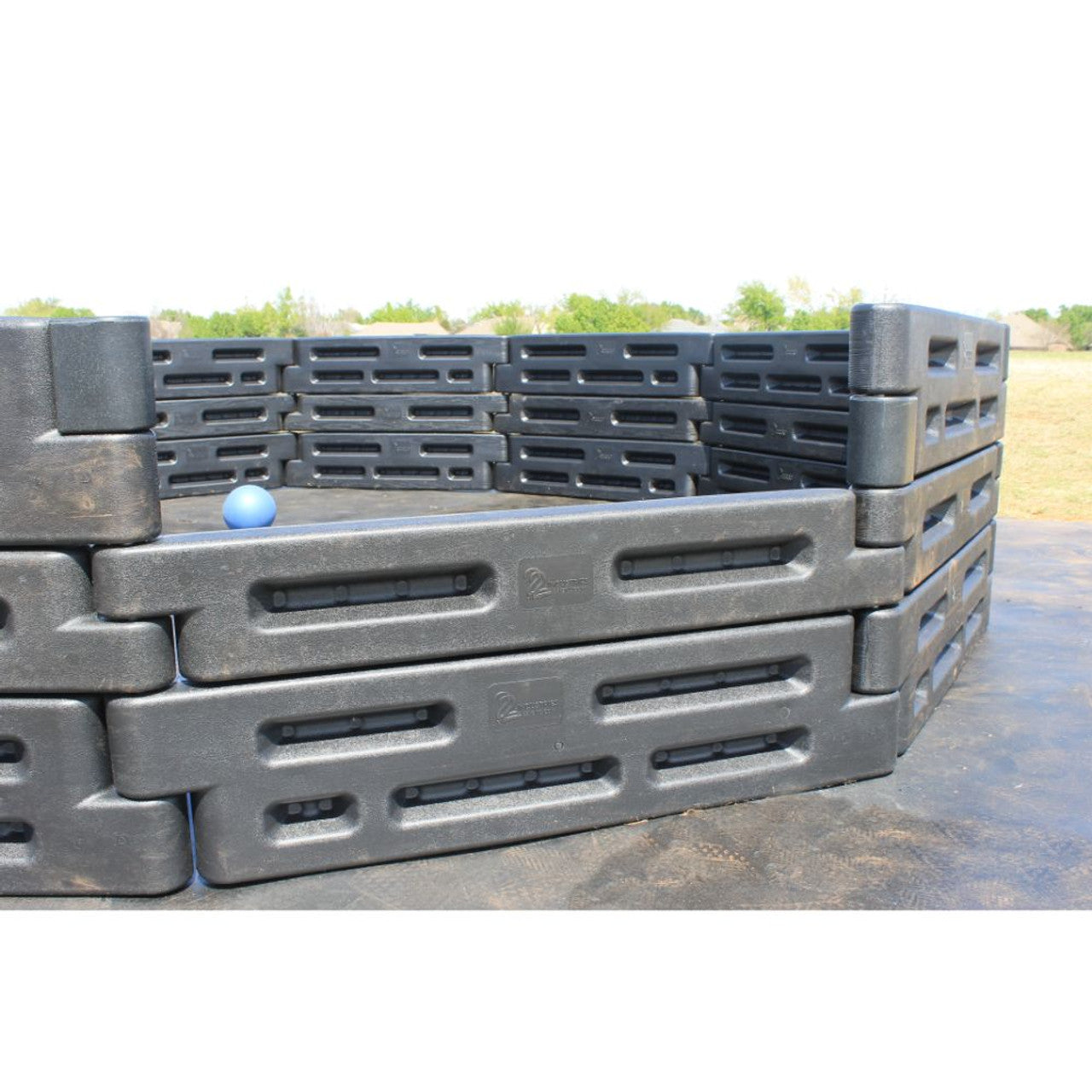 2by2 15 Foot High Wall Gaga Pit Ball Game SKU 2BY2GAGAXL