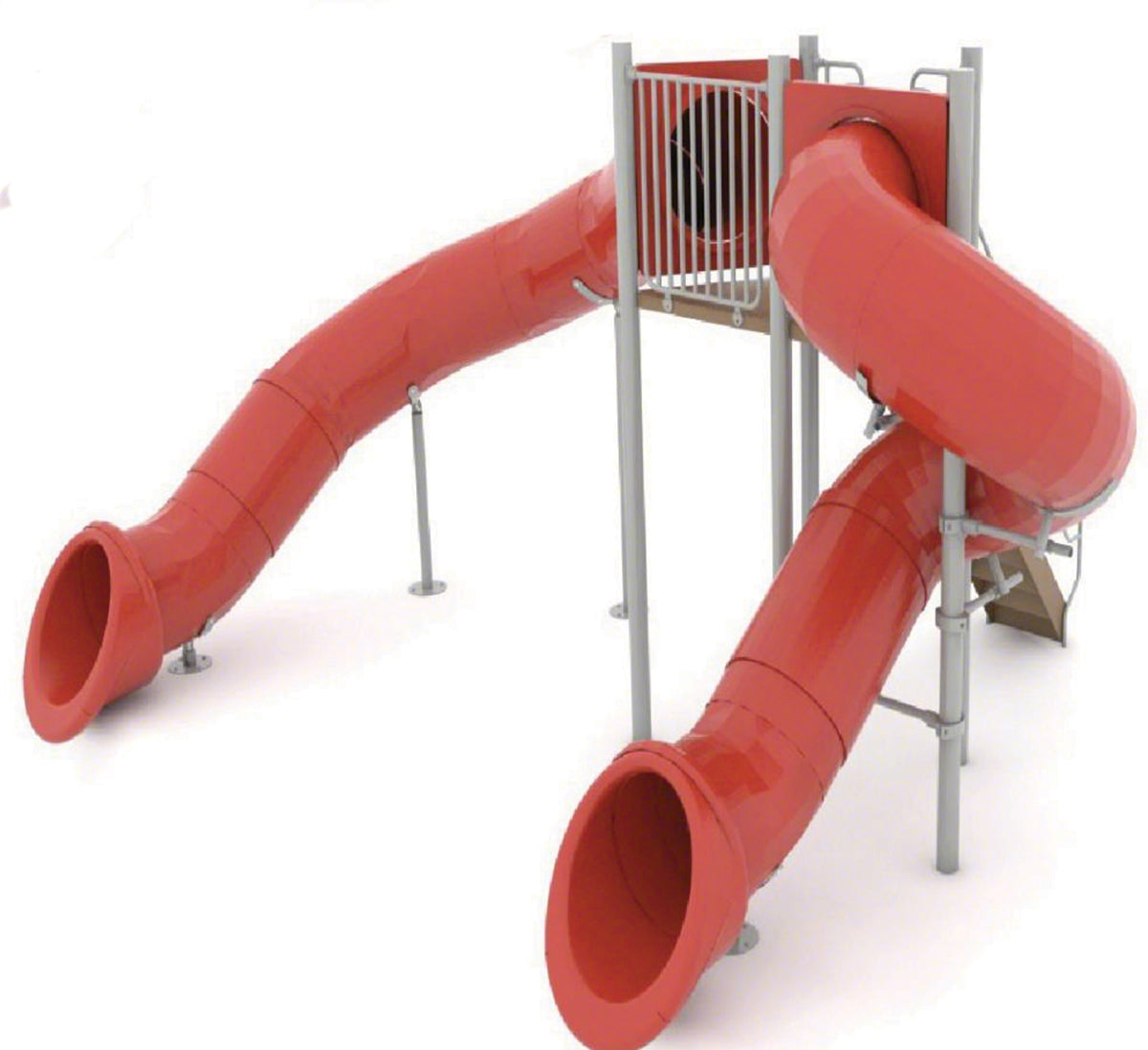 Spectrum Aquatics Double Flume Half Hex Deck Waterslide SKU 1810549
