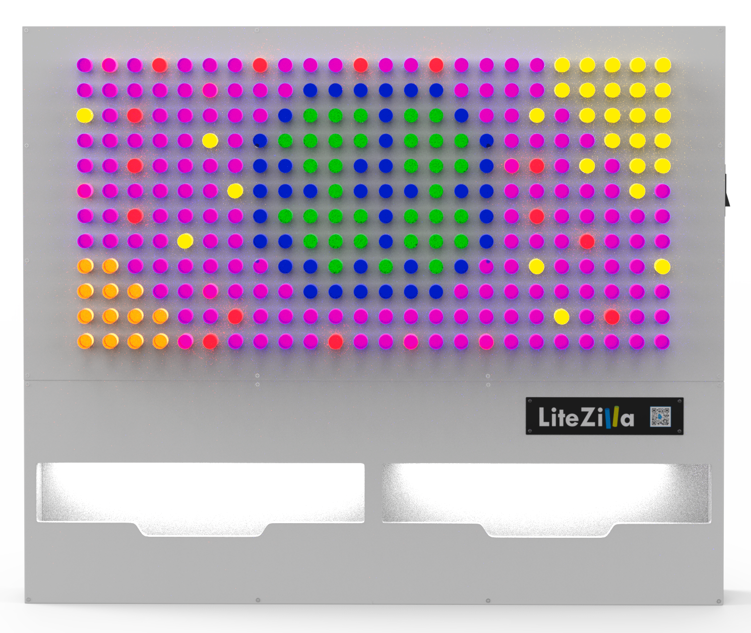 LiteZilla Giant Lite Brite White SKU LZ-WHT