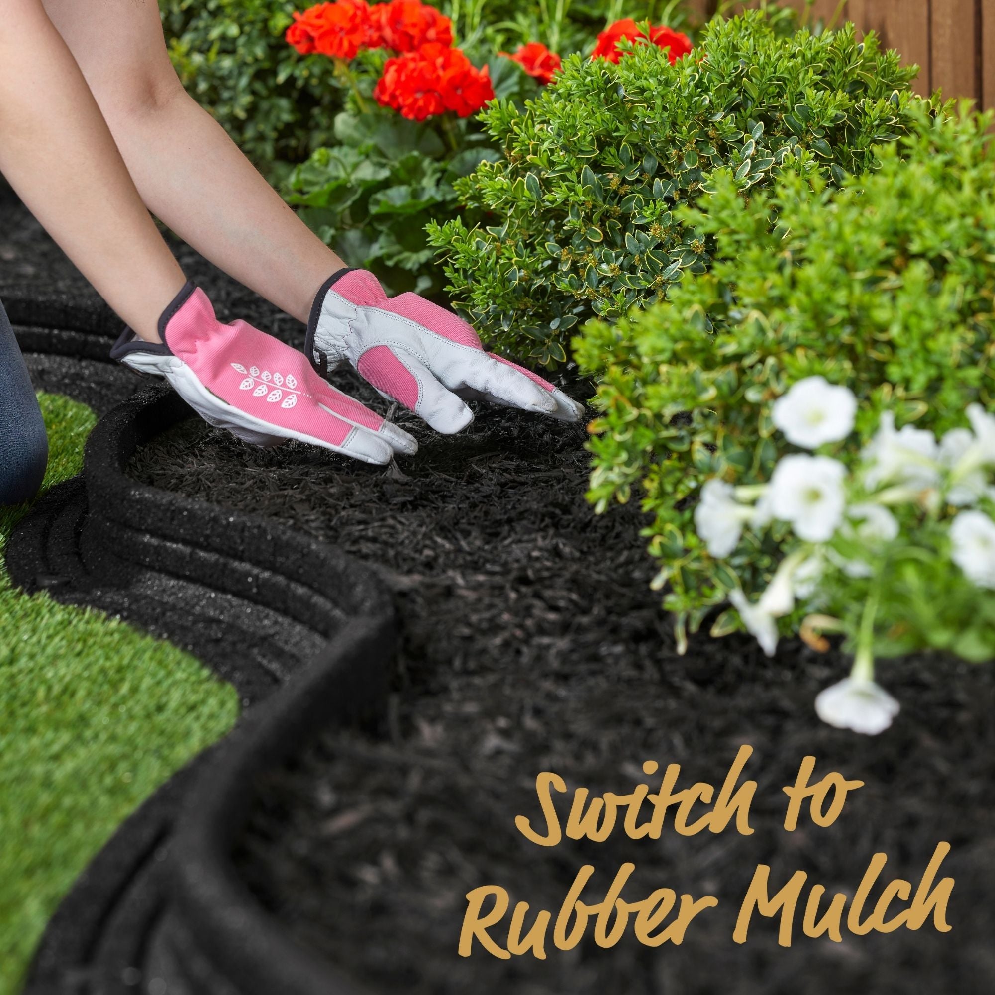 Ground Smart Premium Shredded Buffings Mulch SKU GSRMShredded