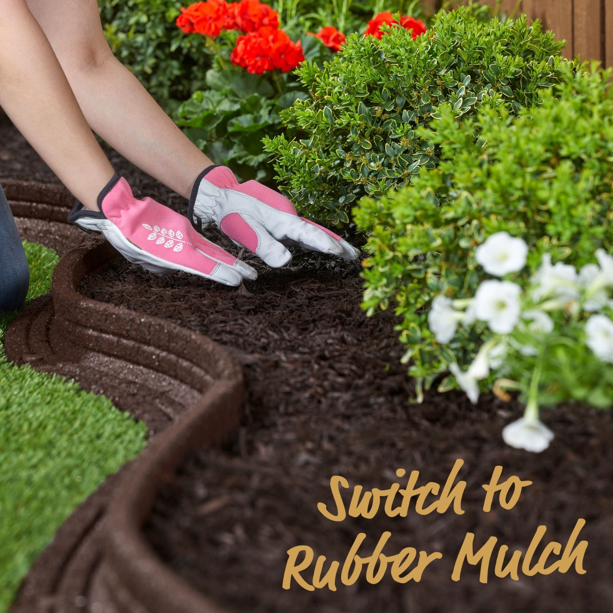 Ground Smart Premium Shredded Buffings Mulch SKU GSRMShredded