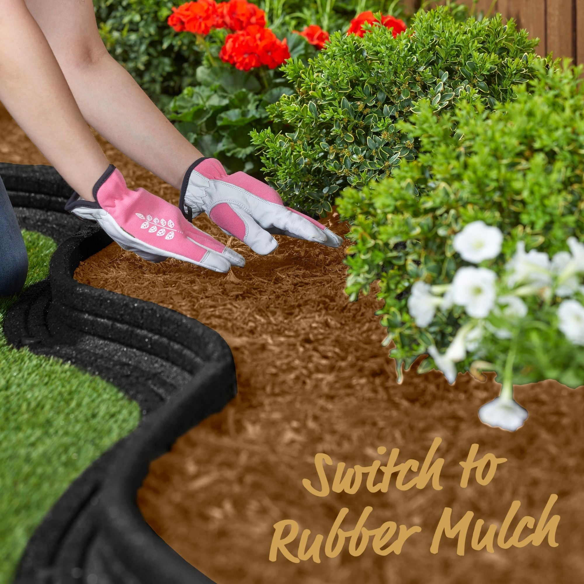 Ground Smart Premium Shredded Buffings Mulch SKU GSRMShredded