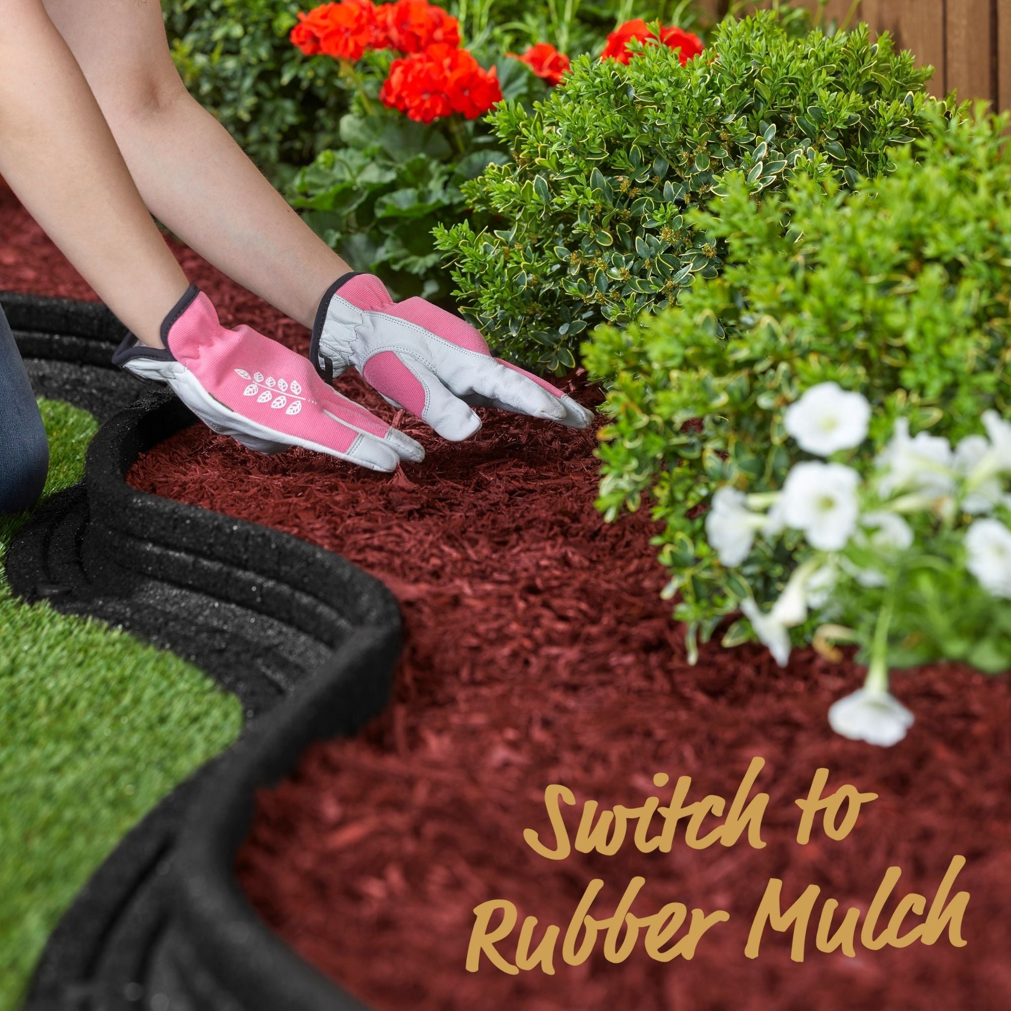 Ground Smart Premium Shredded Buffings Mulch SKU GSRMShredded