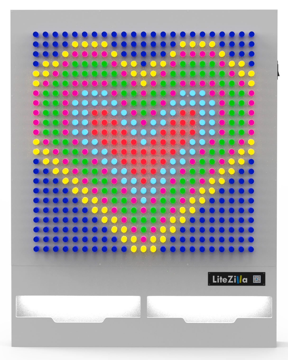 LiteZilla Giant Lite Brite White SKU LZ-WHT