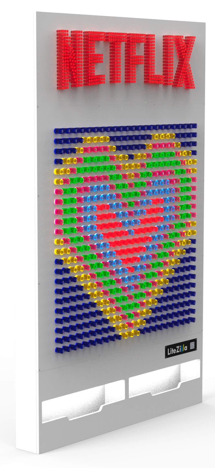 LiteZilla Giant Lite Brite White SKU LZ-WHT