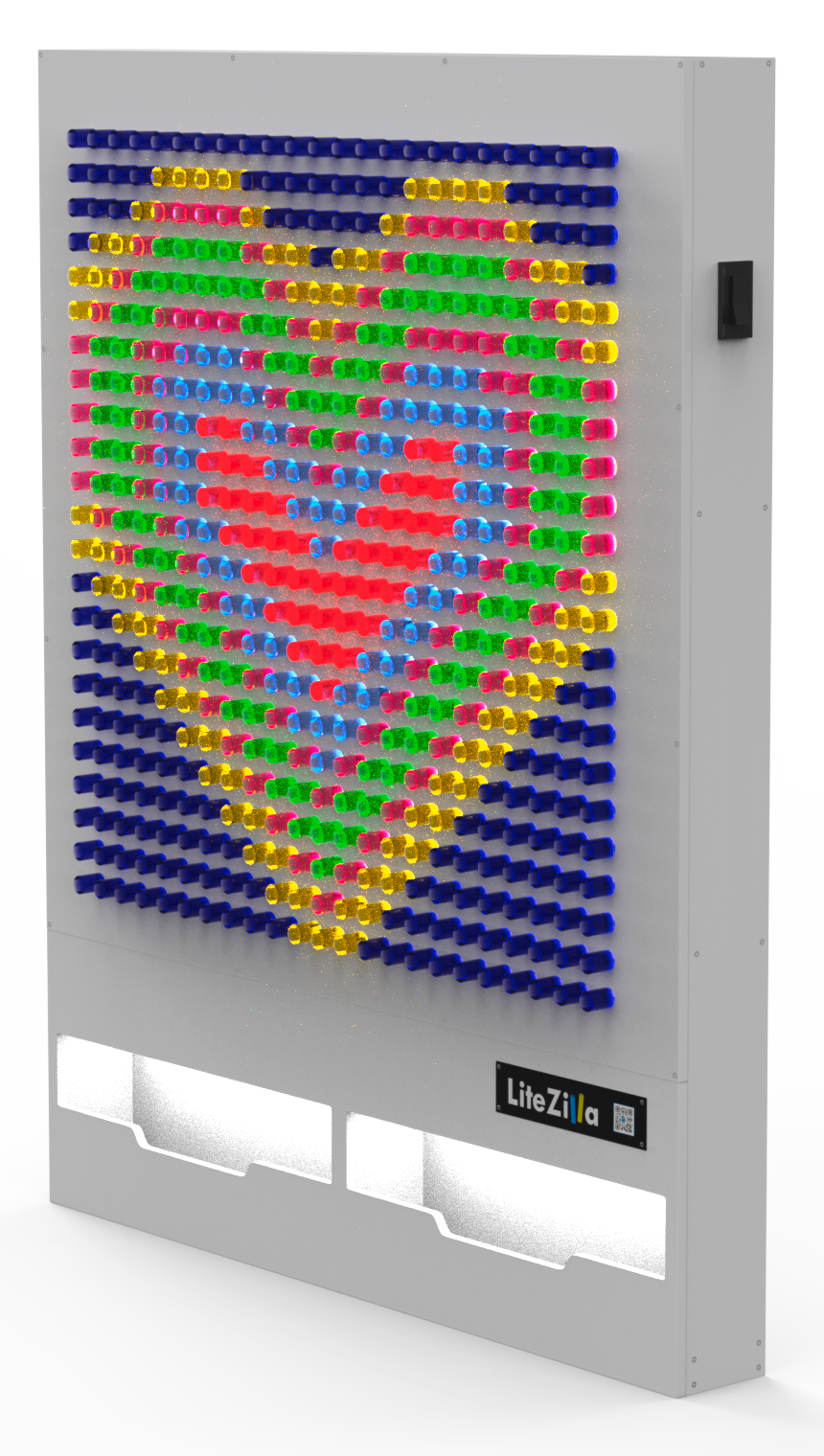 LiteZilla Giant Lite Brite White SKU LZ-WHT