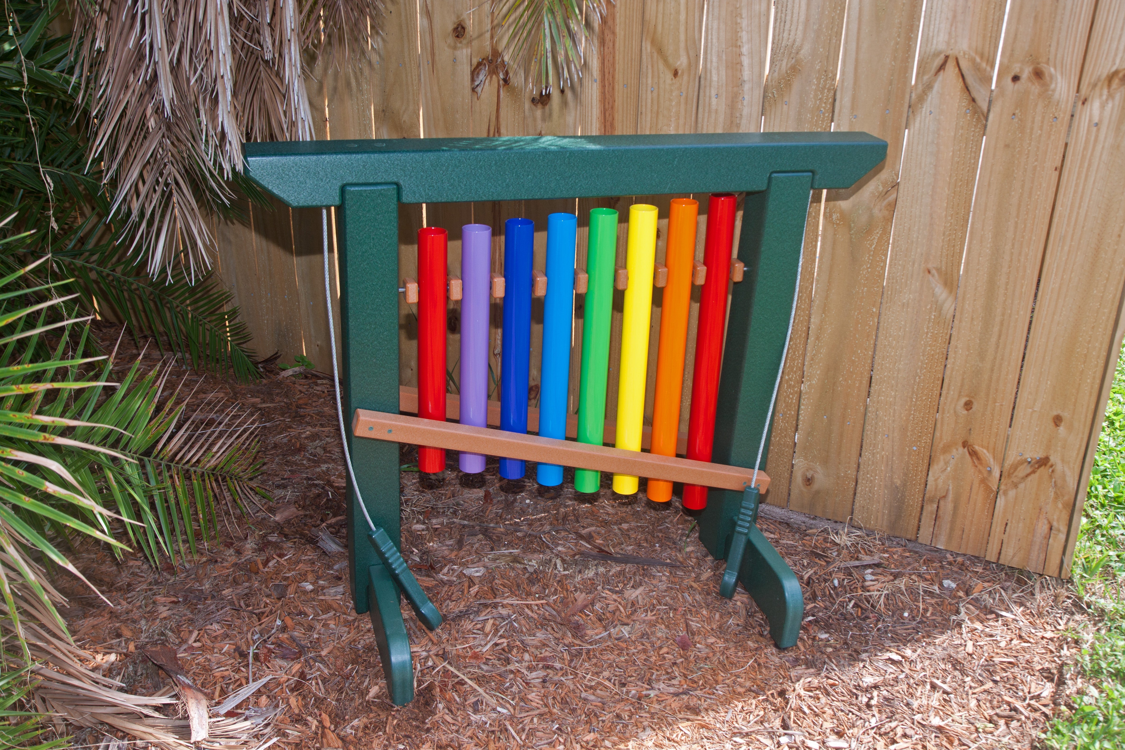 PlayMore Design 8 Note Rainbow Chime SKU 50081-FMD