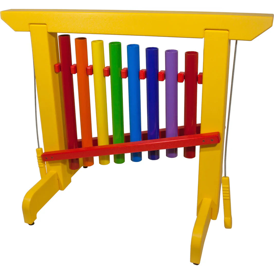 PlayMore Design 8 Note Rainbow Chime SKU 50081-FMD