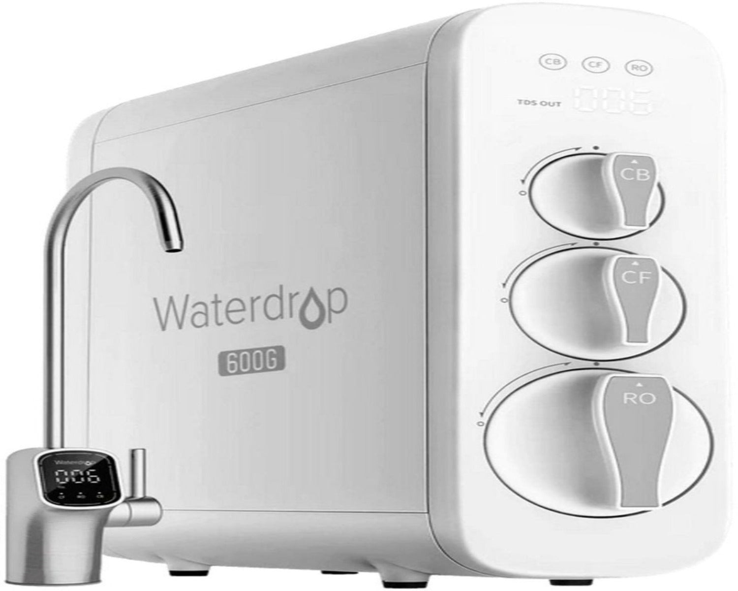 WaterDrop Tankless Reverse Osmosis Water Filter System SKU WD-G3P600