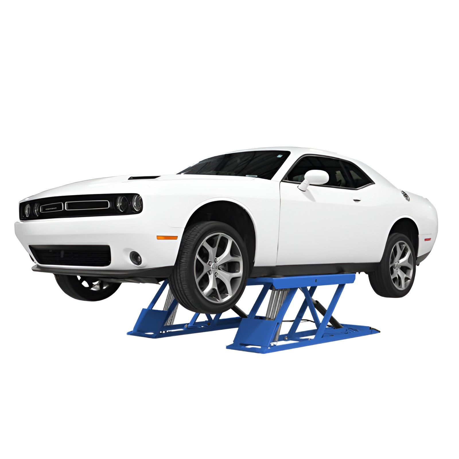 Atlas 6,000lb Low Rise Scissor Lift, Open Center SKU ATEATTD-6PL