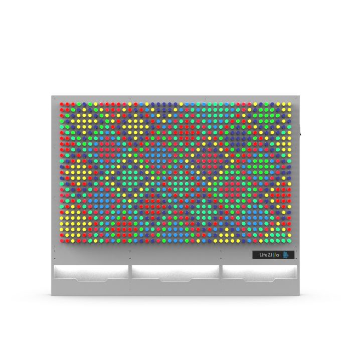 LiteZilla Giant Lite Brite White SKU LZ-WHT