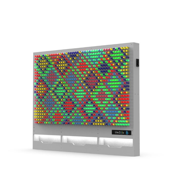 LiteZilla Giant Lite Brite White SKU LZ-WHT