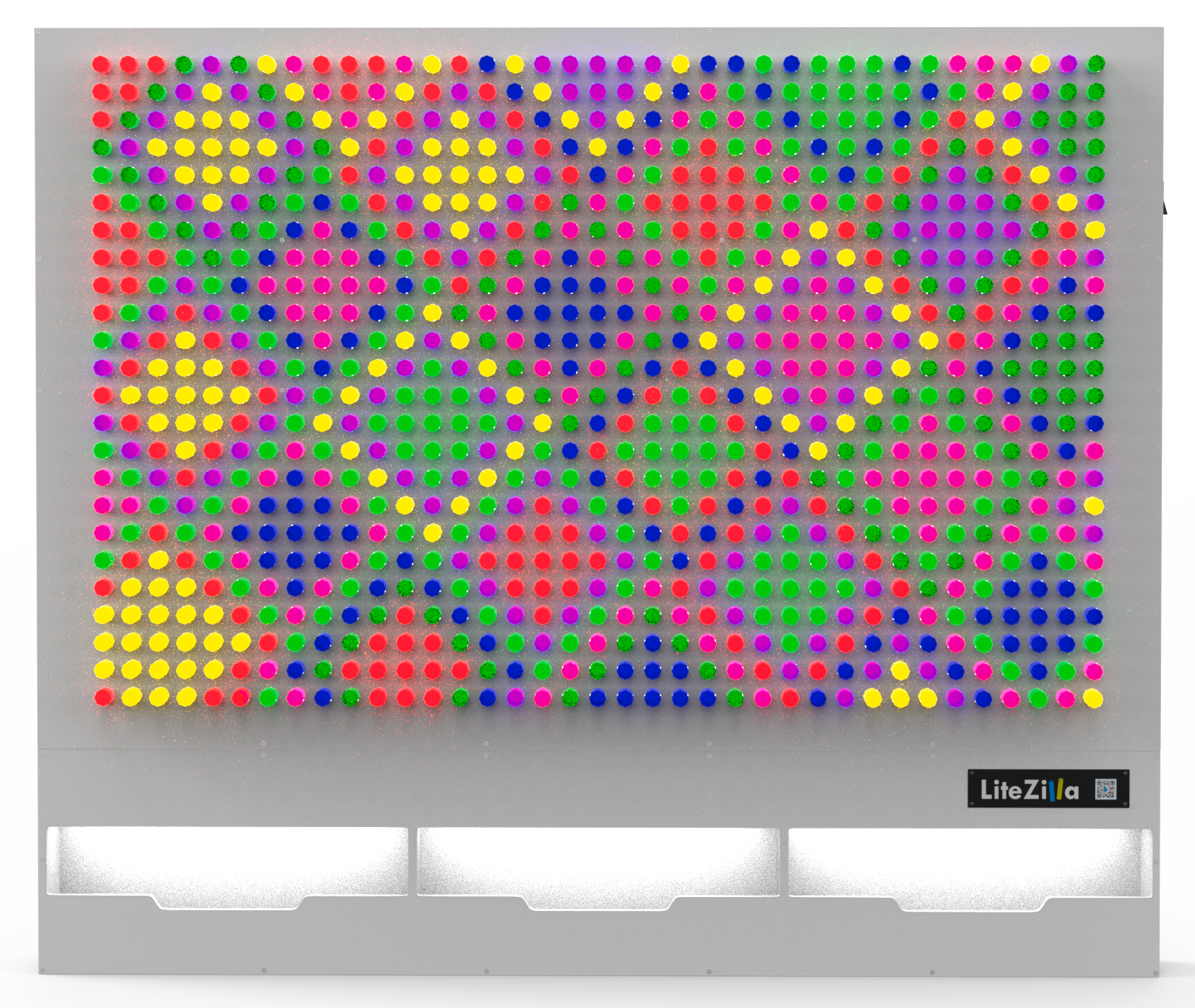 LiteZilla Giant Lite Brite White SKU LZ-WHT