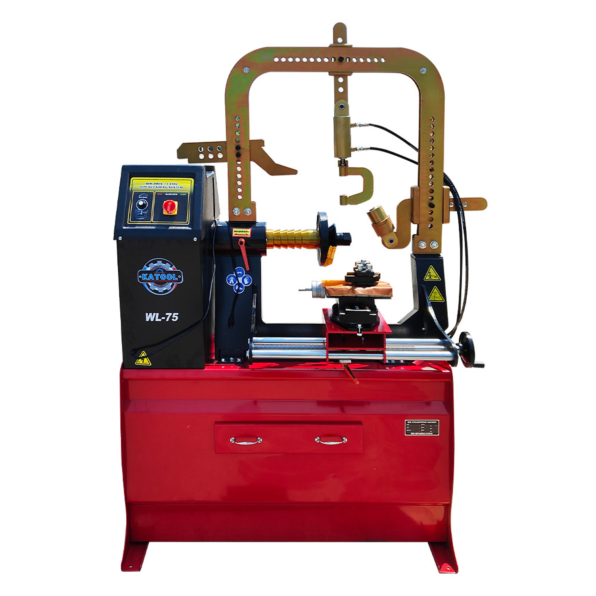 Katool Hub Repair Machine, Rim Straightener Turning, Adjustable Distance Settings SKU KT-WL75