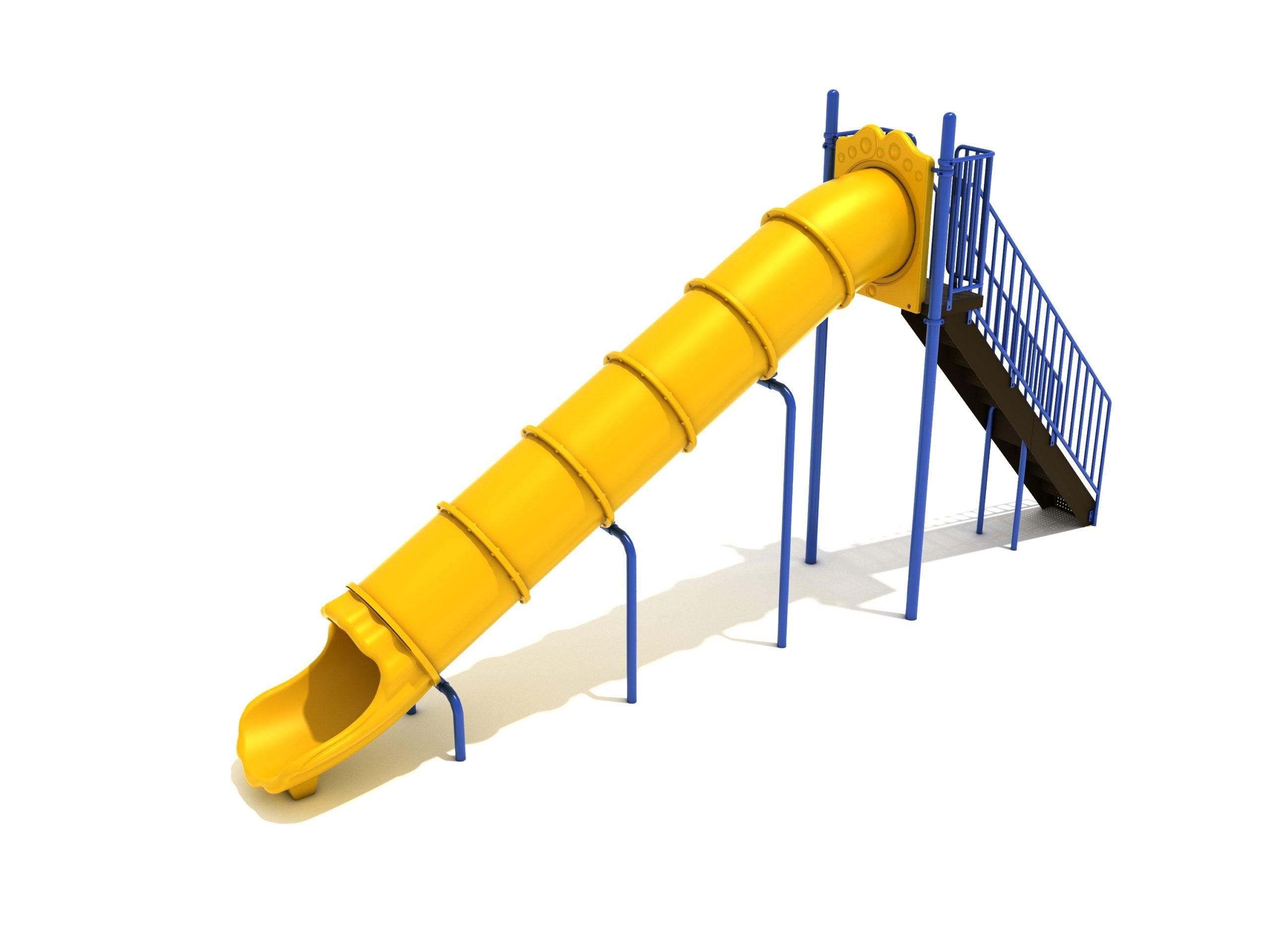 Playground Equipment 8 Foot Straight Tube Slide SKU PSL024