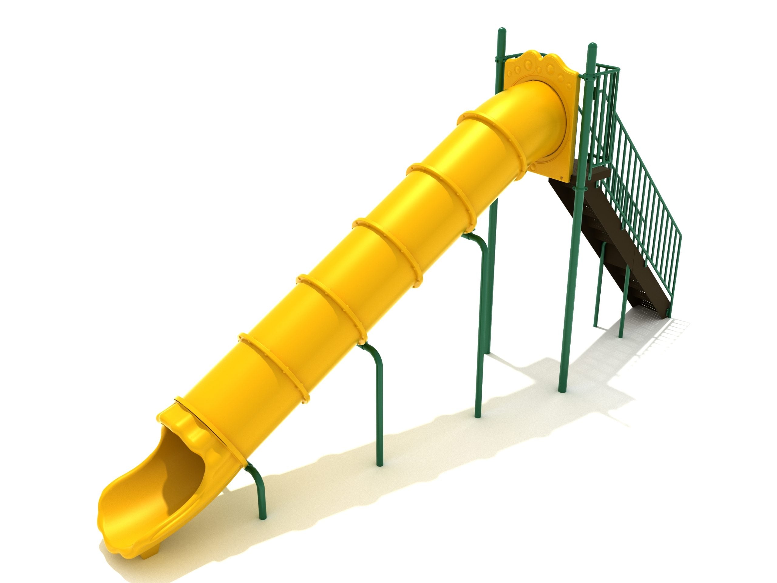 Playground Equipment 8 Foot Straight Tube Slide SKU PSL024