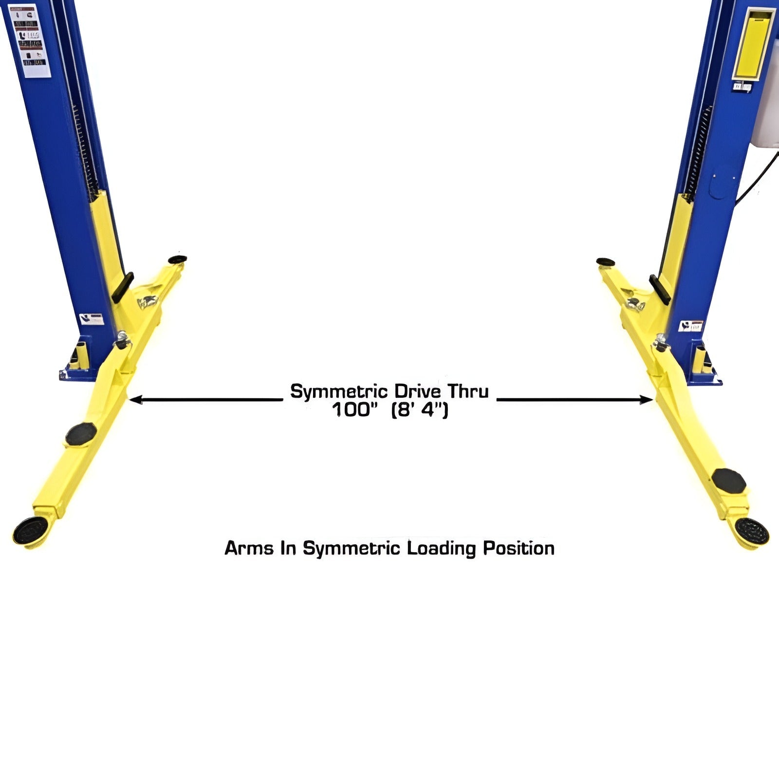 Atlas 9,000 lb 2 Post Lift SKU ATEXH-9KOHX