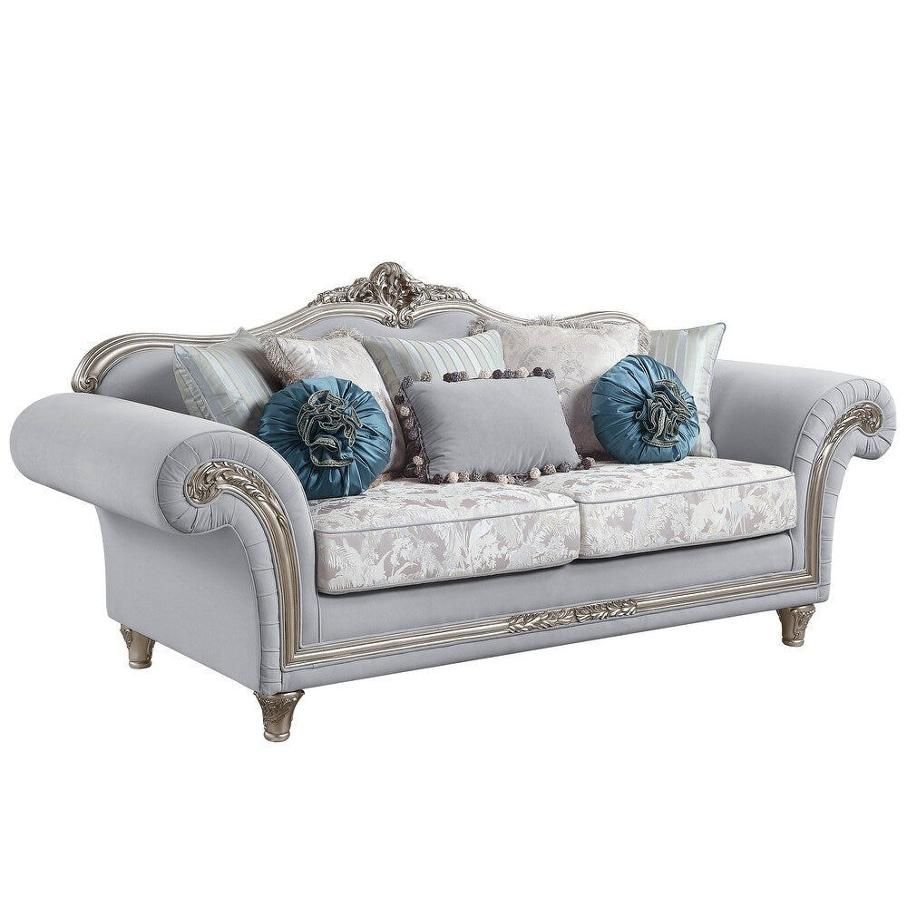 ACME Furniture Pelumi Sofa w/8 Pillows SKU LV01112