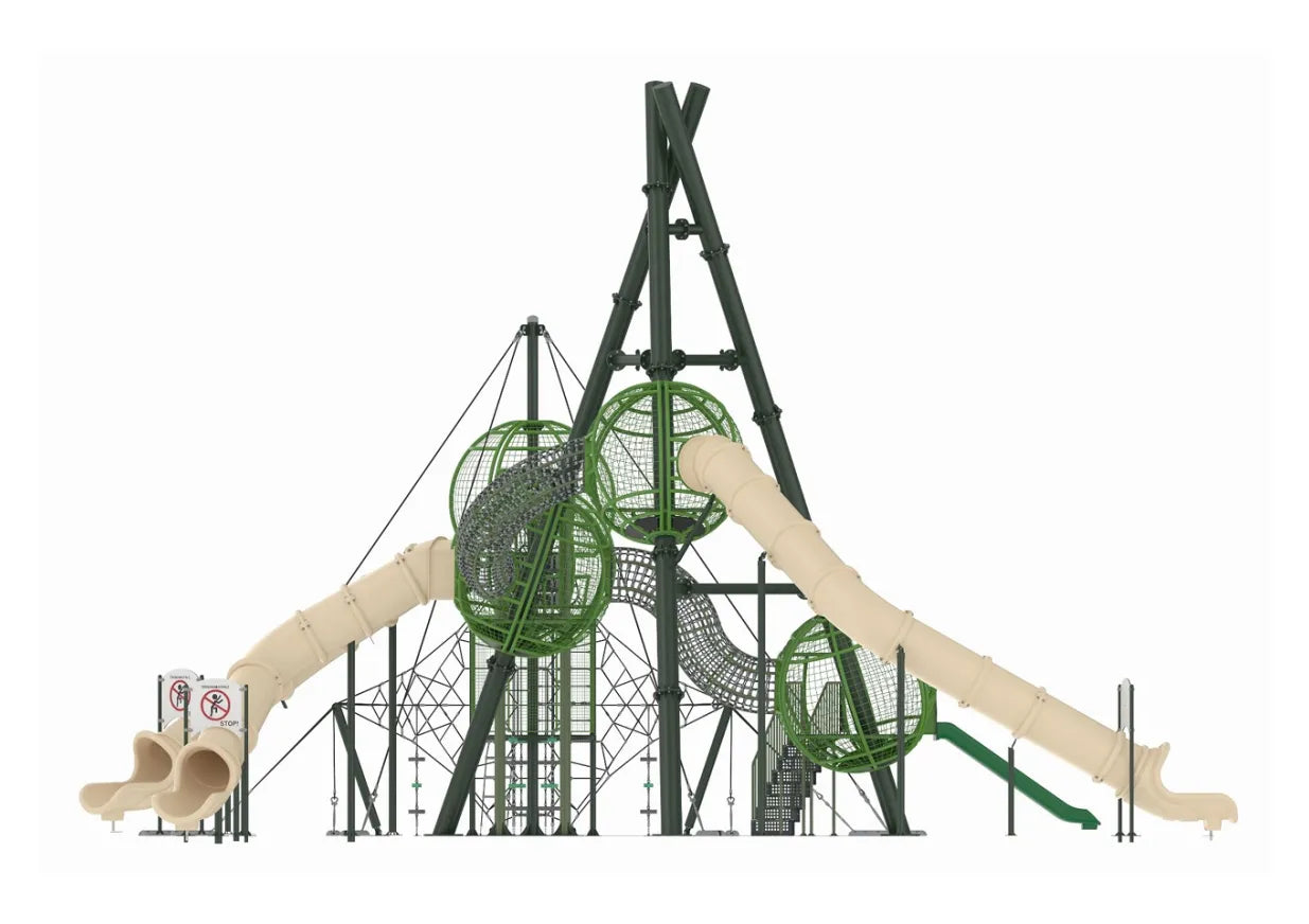 Playground Equipment Sunburst Shuttle Playground SKU PSG009