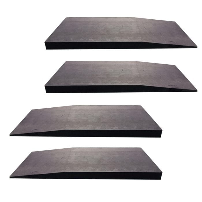 AMGO Low-Profile Rubber Extension Ramps for EM06 SKU SX004