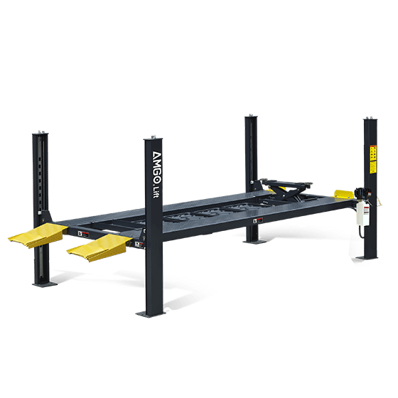 AMGO Combo 8,000lbs 4 Post Parking Lift SKU 408-P-DX