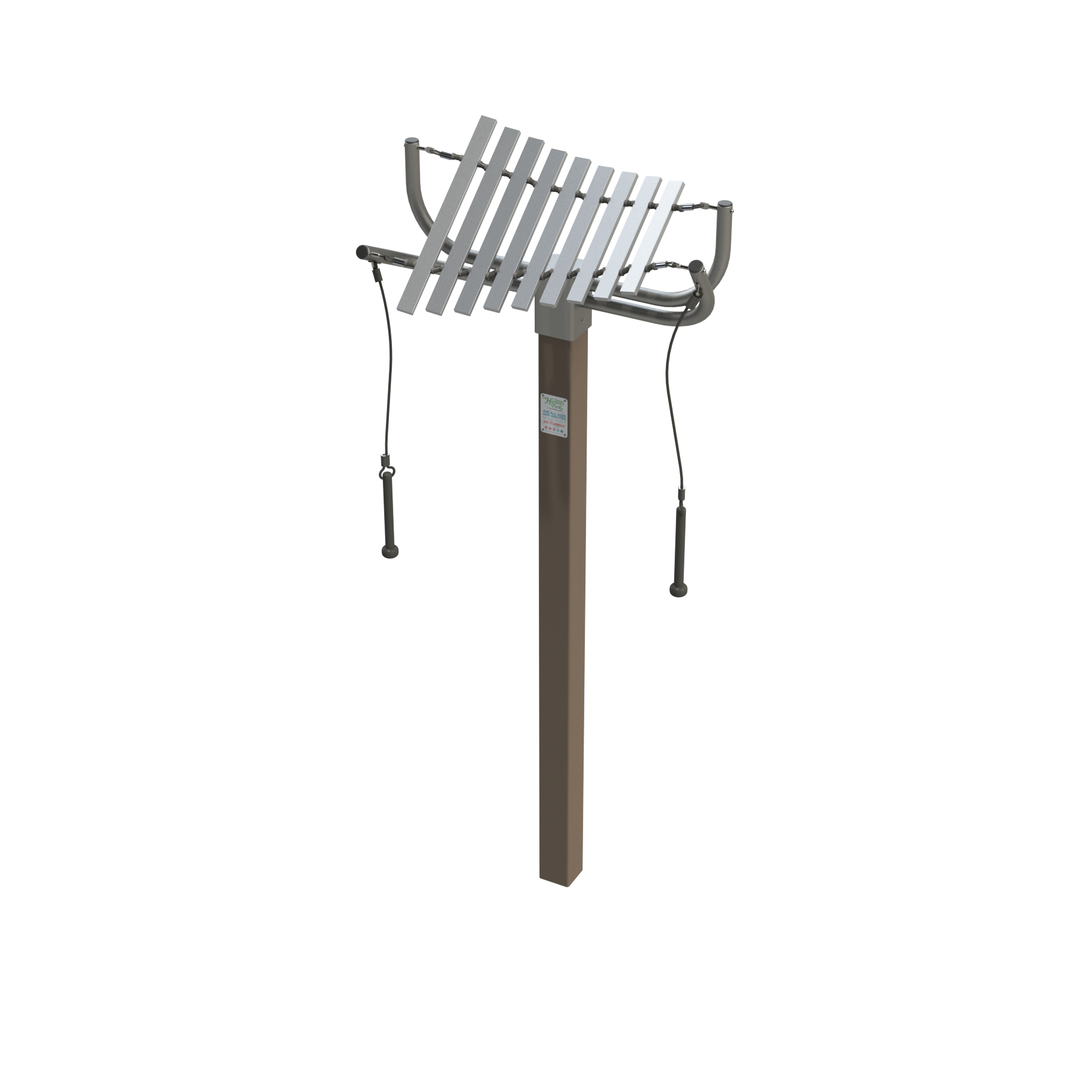 FreeNotes Aria 9 Note Metallophone Musical Instrument SKU ARIA