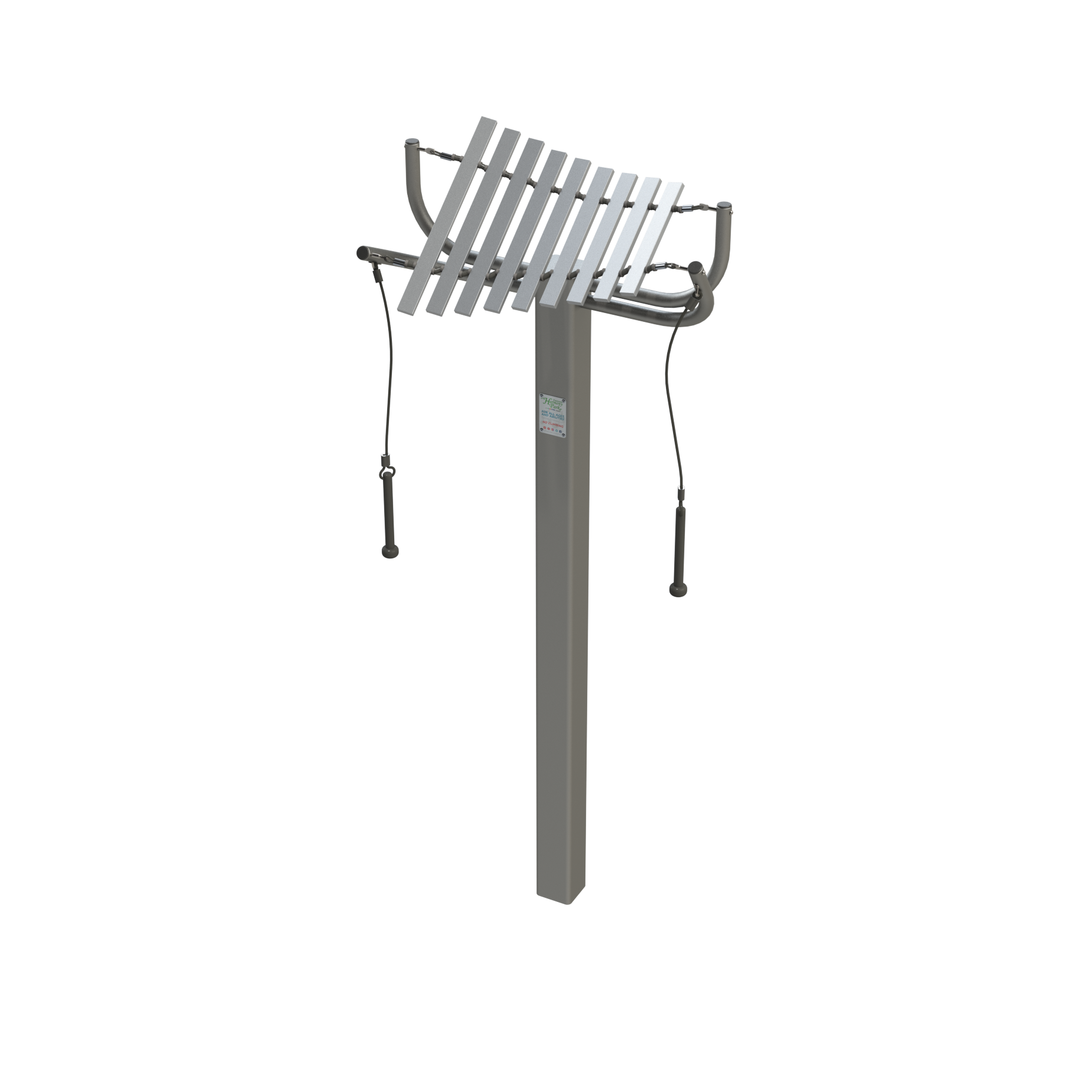 FreeNotes Aria 9 Note Metallophone Musical Instrument SKU ARIA