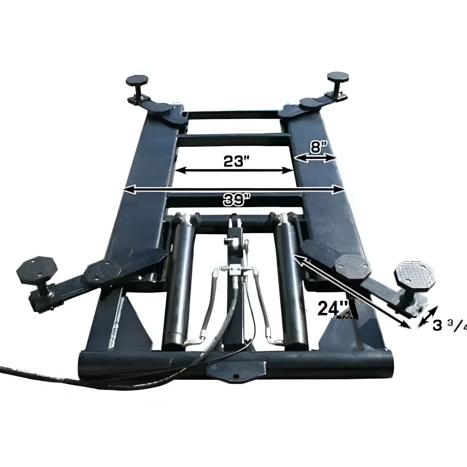 Atlas 6,000 lb Mid Rise Scissor Lift, Portable SKU ATEATTD-6MR