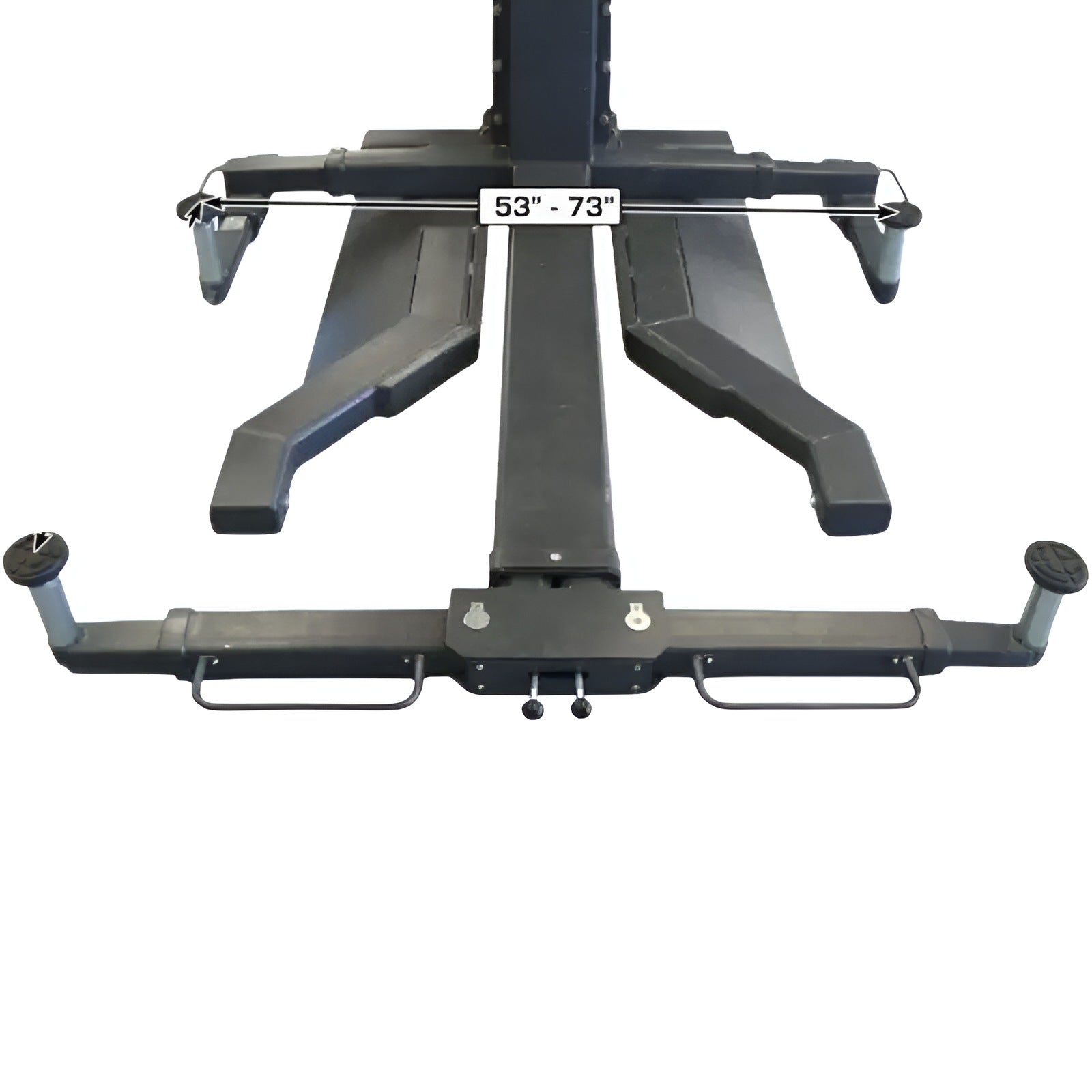 Atlas 6,000 lbs Portable Single Post Lift SKU ATEXH-PSP-6000