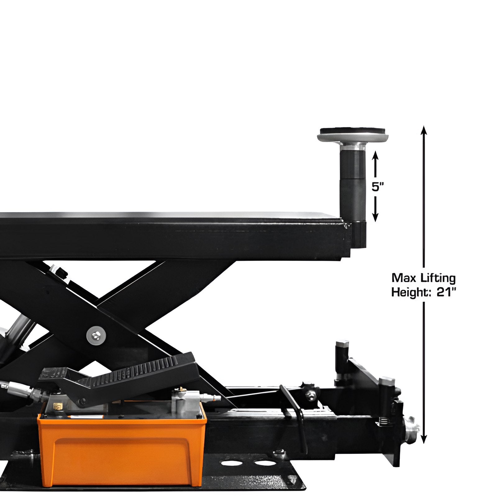 Atlas 6,000 lb Rolling Bridge Jack, Hydraulic SKU ATEATTD-RJ6BK