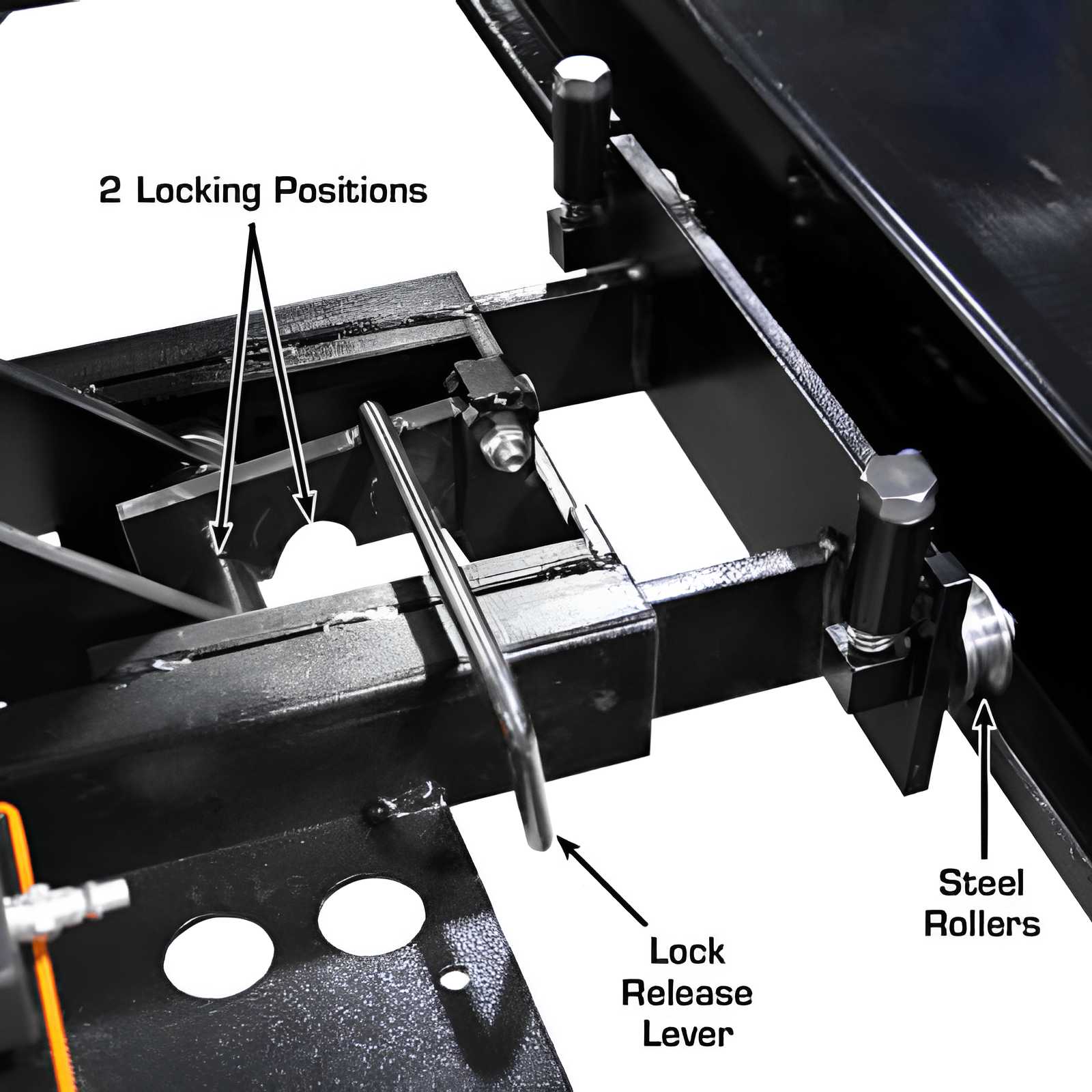 Atlas 6,000 lb Rolling Bridge Jack, Hydraulic SKU ATEATTD-RJ6BK
