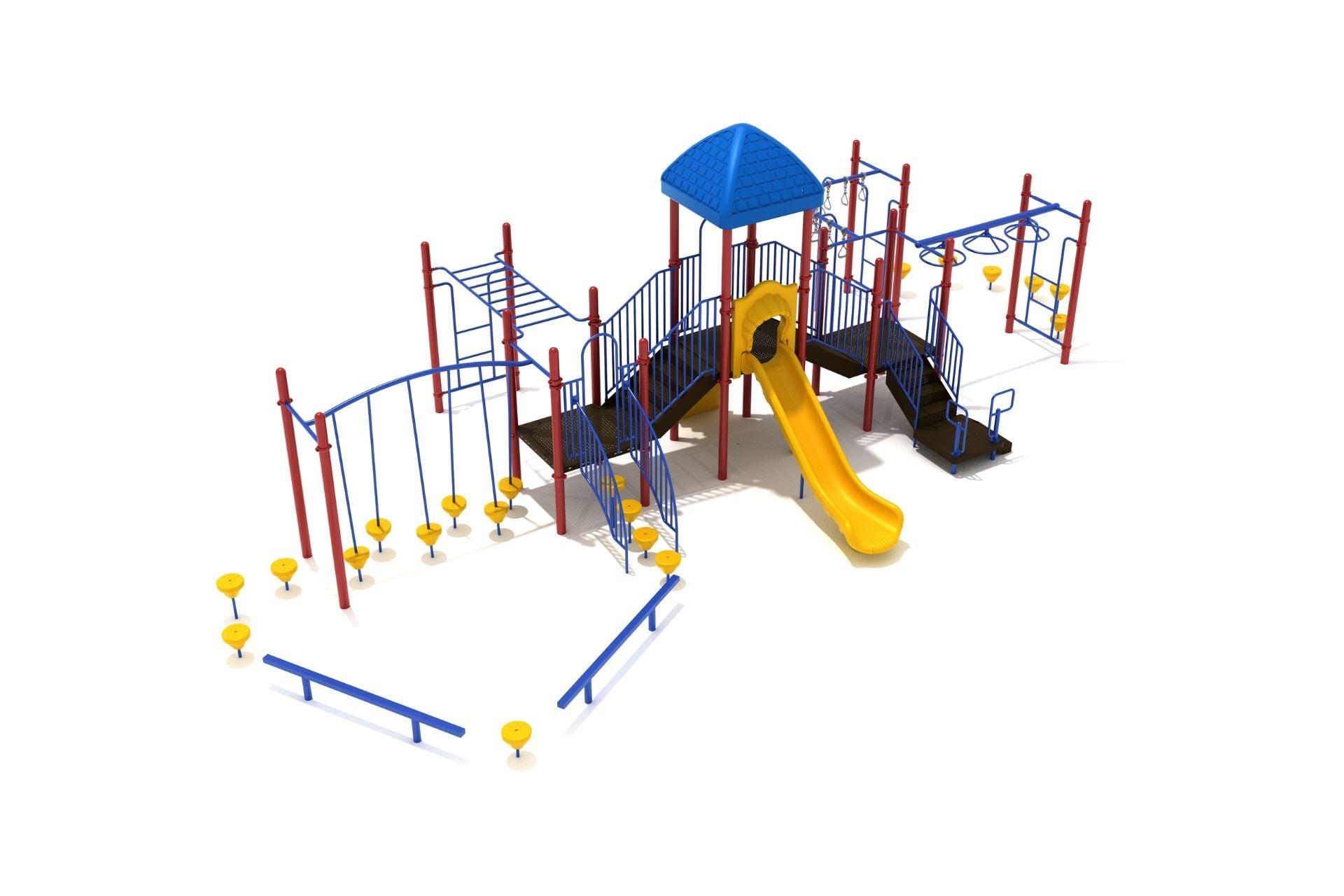 Playground Equipment Aberdeen Bend Playground SKU PMF049