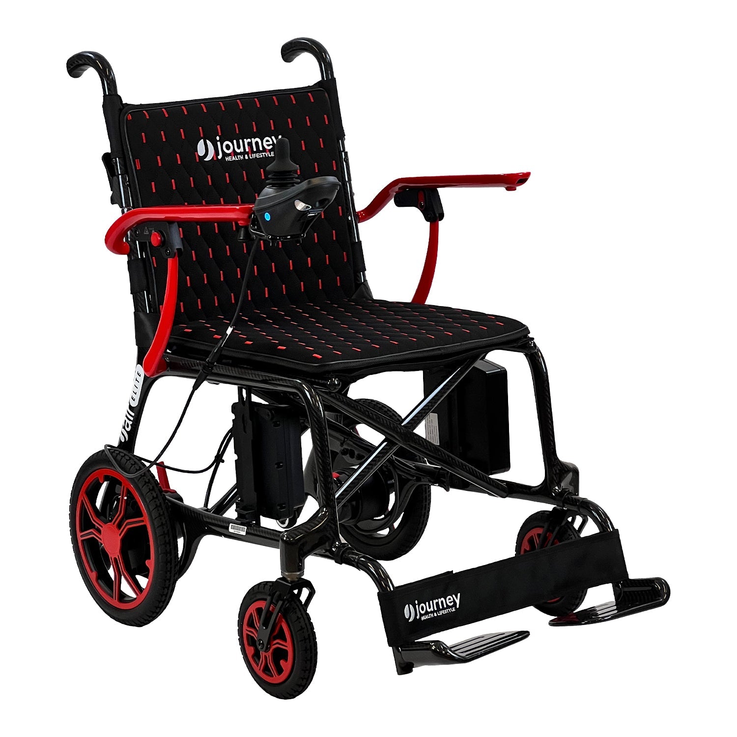 Journey Health & Lifestyle Air Elite Lightweight Folding Power Chair SKU 8642BLK