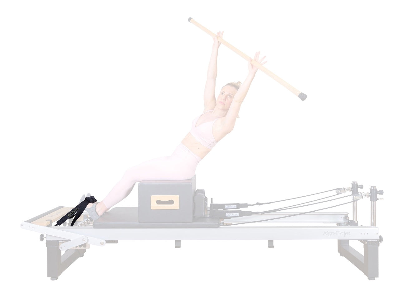 Align Pilates Silent Pilates Reformer Foot Strap SKU PAP-FOOTSTRAP