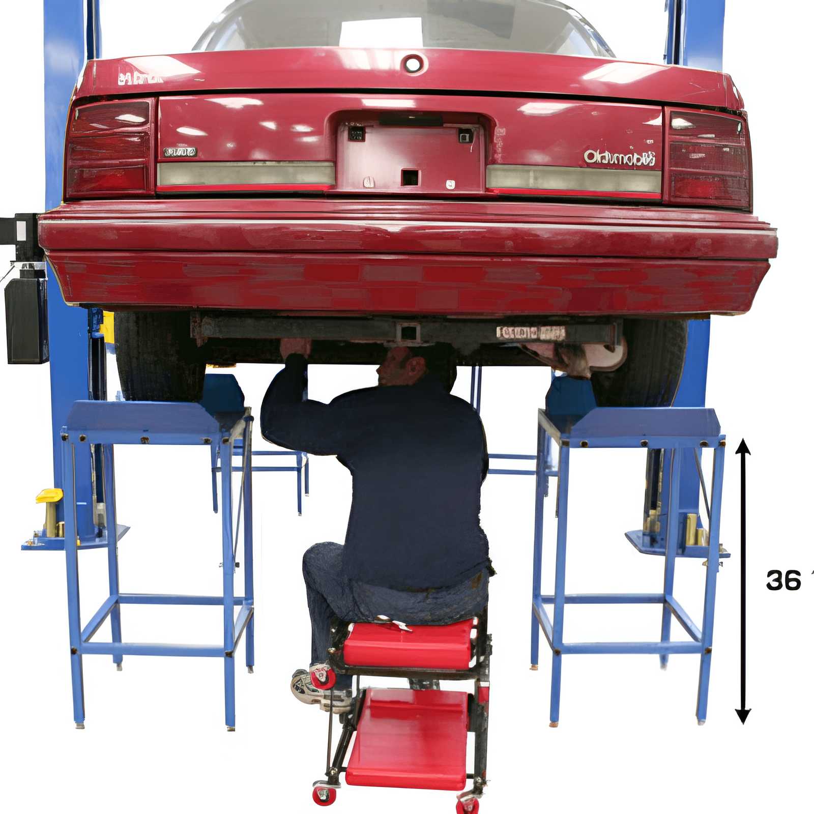 Atlas Alignment Wheel Stand Package SKU ATEATTD-SLJ-A000