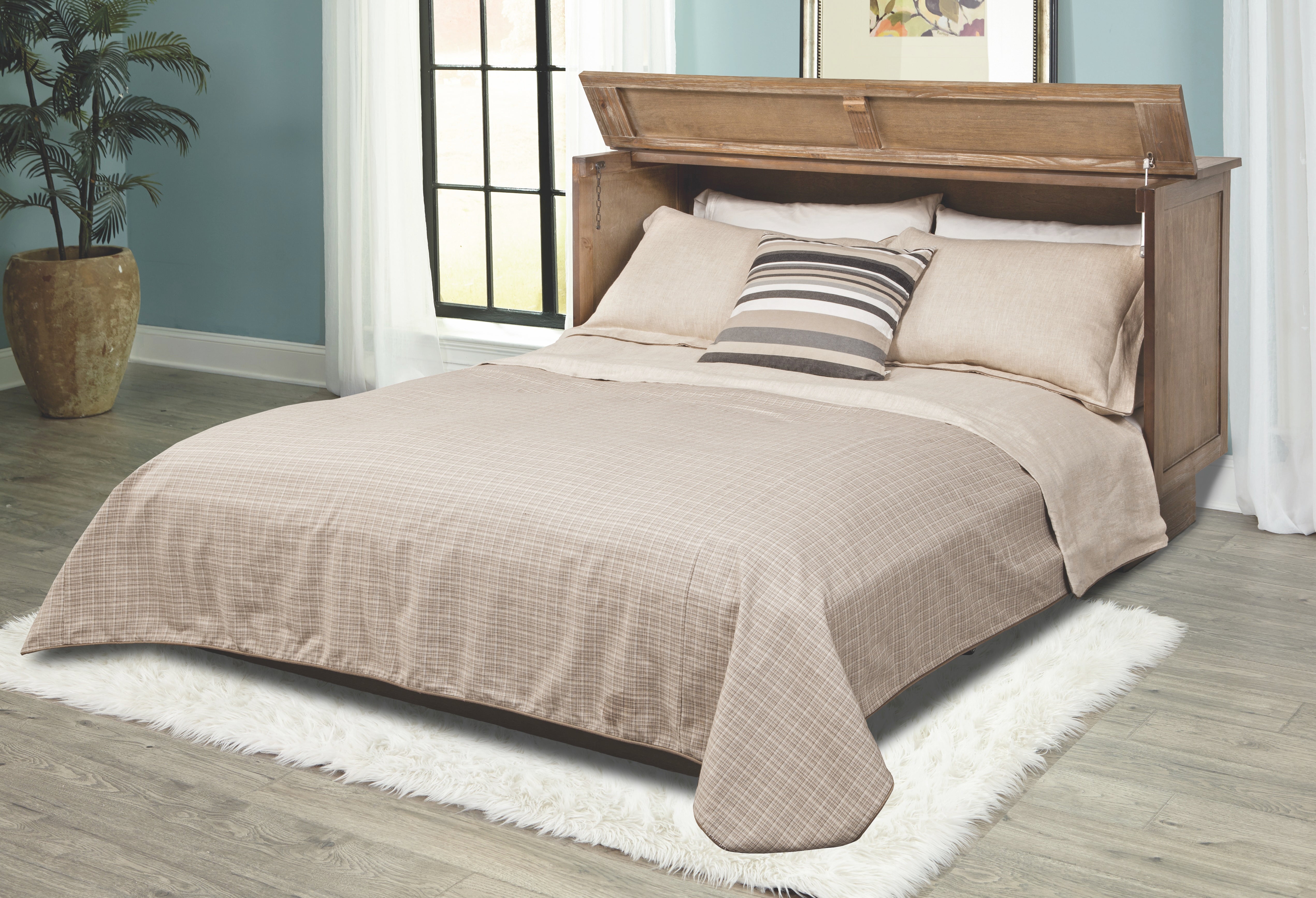 Arason Creden-ZzZ Brussels Queen Murphy Cabinet Bed SKU 543-10