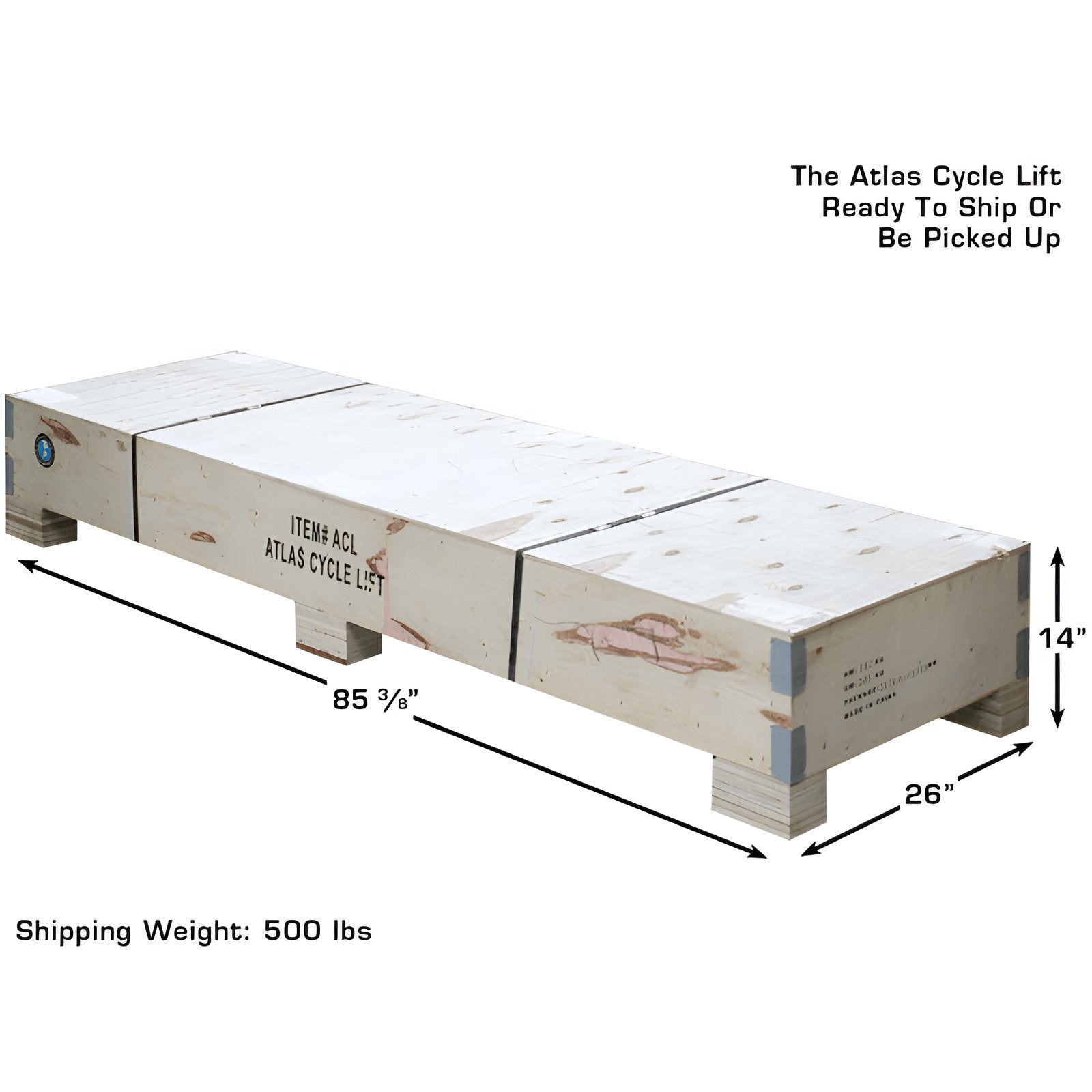 Atlas CycleLift Motorcycle Lift SKU ATEHT-CYCLELIFT