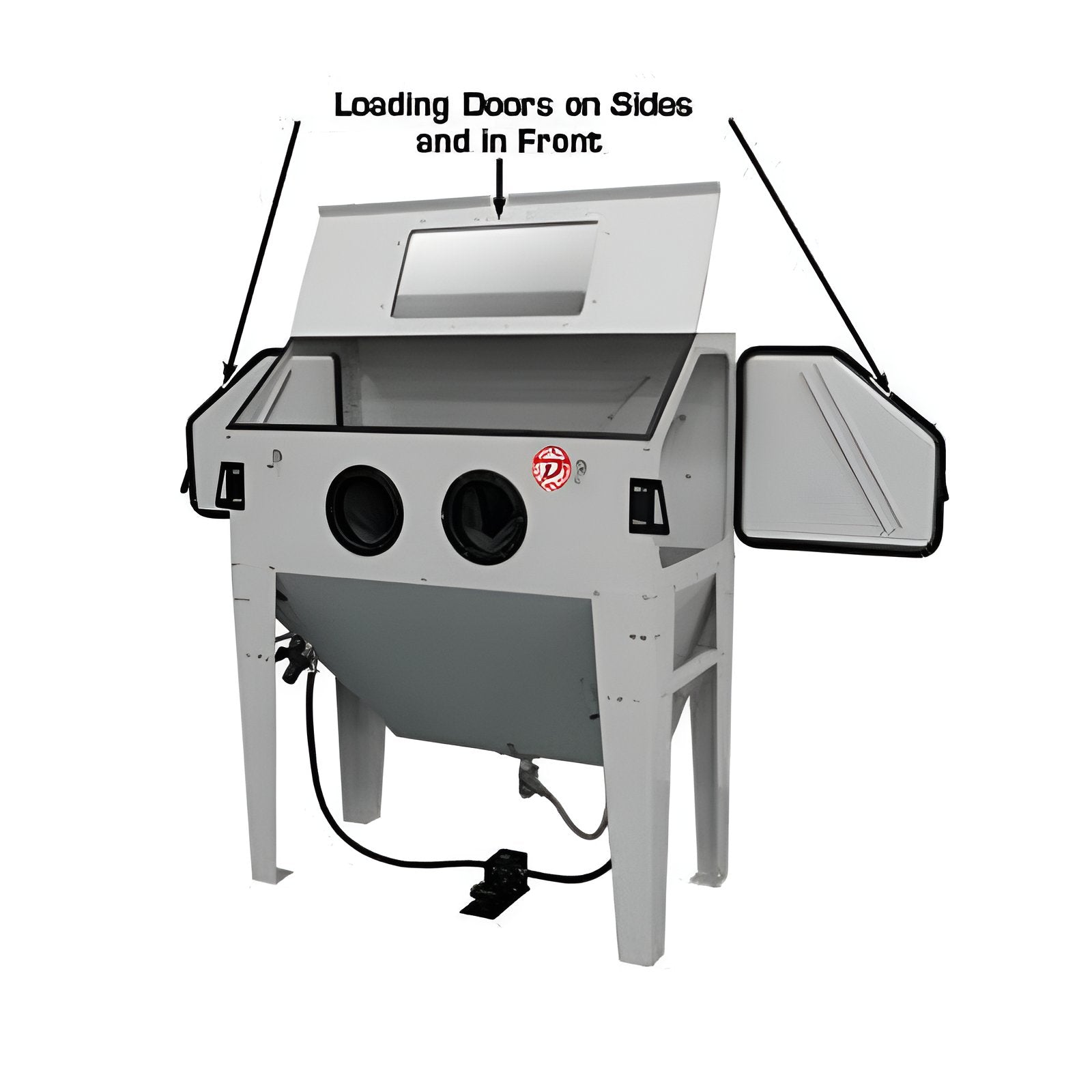 Atlas Sandblast Cabinet w/ Vacuum SKU ATEHTSBC420