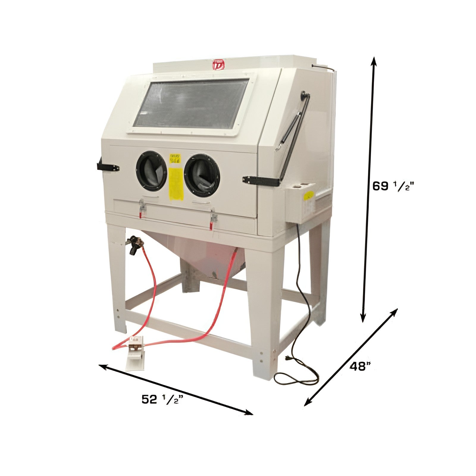 Atlas Large Sandblast Cabinet w/ Vacuum SKU ATEHTSBC990
